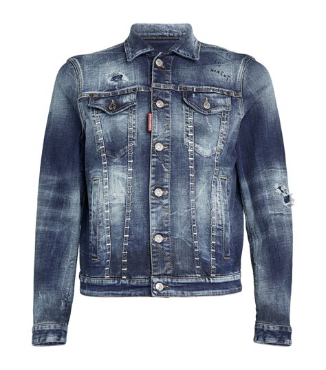 dsquared2 denim jacket replica|dsquared2 denim jacket men.